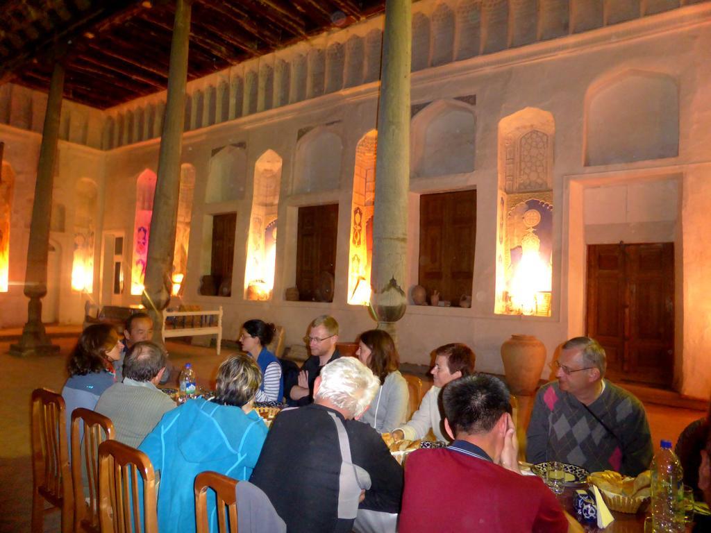Hovli Poyon Hotel Bukhara Bagian luar foto